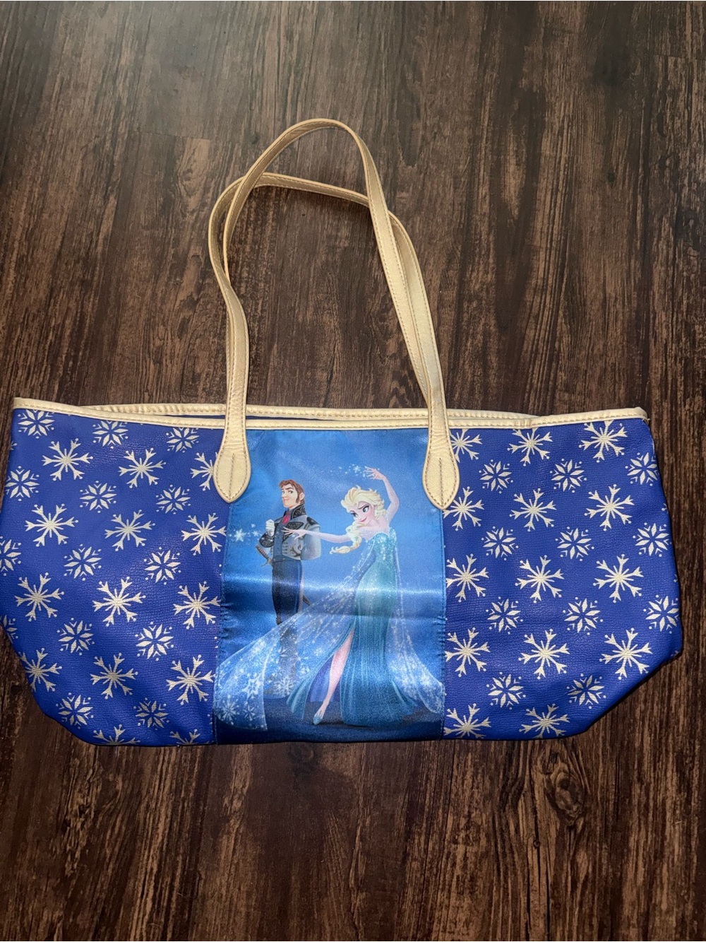 Disney Store Frozen Elsa & Hans Villain Tote Handbag